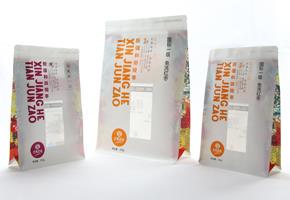 ถุงใต้ด้านล่างแบนสำหรับถั่วขนมขบเคี้ยว