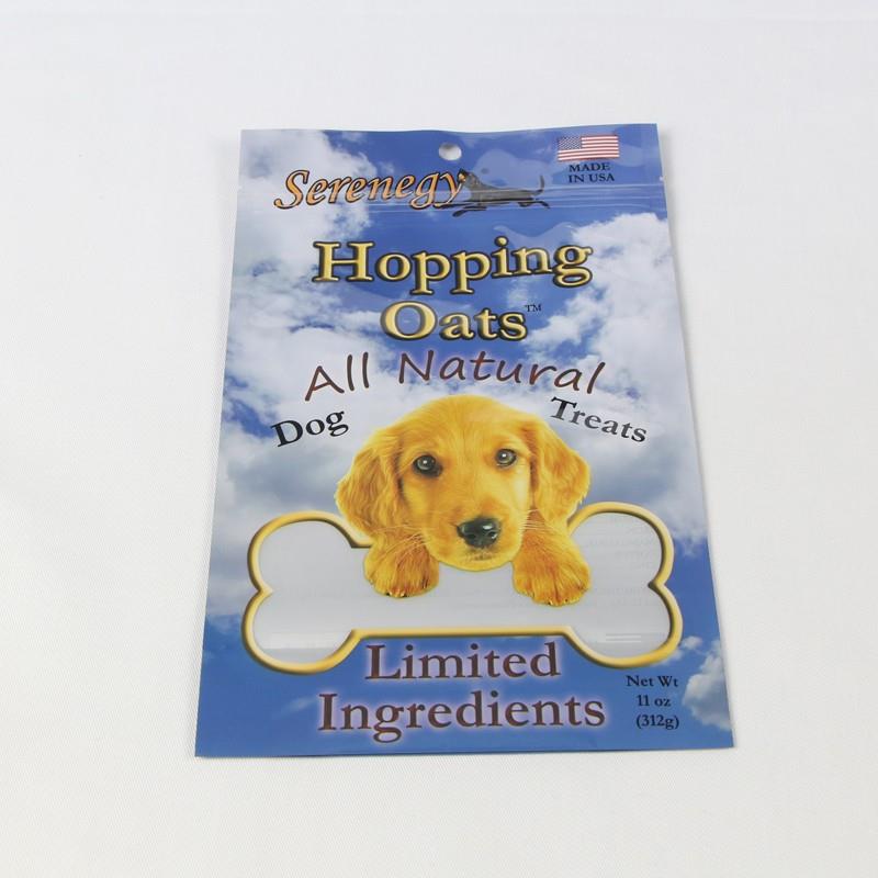 ถุงบรรจุอาหารสัตว์เลี้ยงถุงอาหาร Zipper Dog Food Pet Food Packaging Bag With Zipper Dog Food Bags