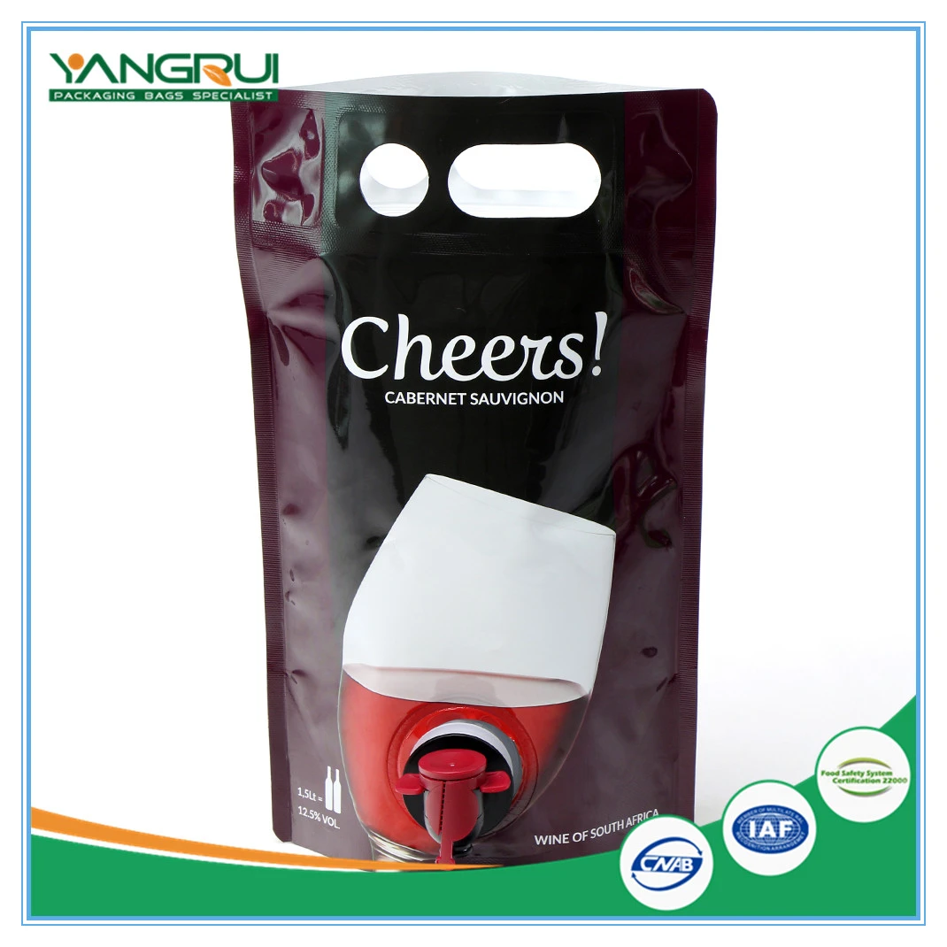 ถุงเก็บไวน์ Aluninum Foil Wine Bag