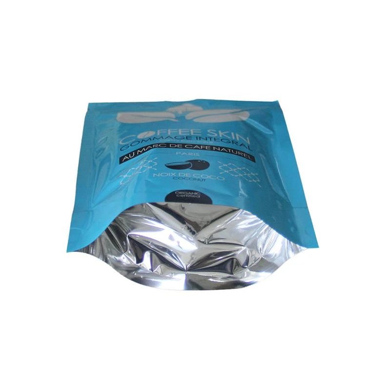 ถุงมือกาแฟฟอยล์ยืนขึ้น 250g Laminated 250g Stand Up Foil Coffee Bag