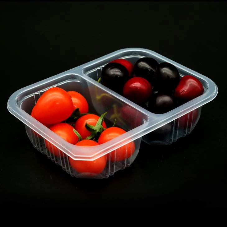 2020 BPA Free Compartment ถาดอาหารทิ้งสายการบินแช่แข็ง