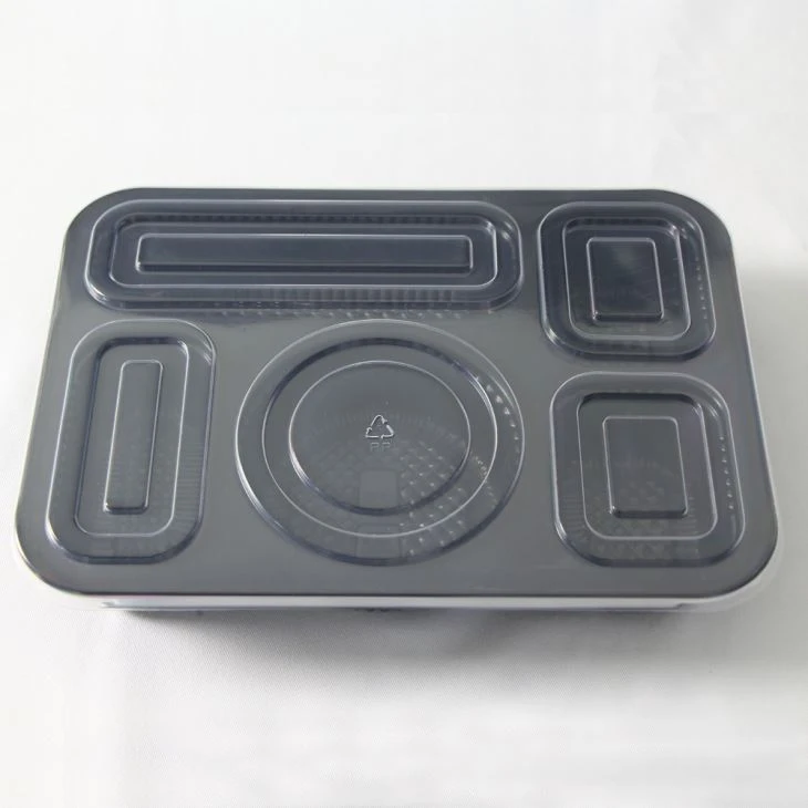 ภาชนะบรรจุอาหาร Takeaway พลาสติกสำหรับบรรจุภัณฑ์อาหารจานด่วน