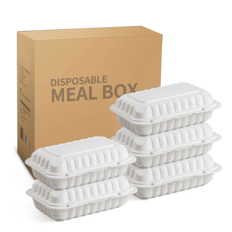 บรรจุภัณฑ์อาหารย่อยสลายได้ Eco Containers Hot Food Clamshell Containers Food