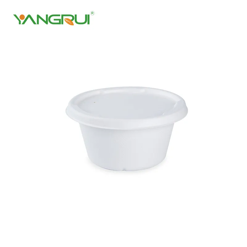 ชามซุปกระดาษพร้อมฝาปิด