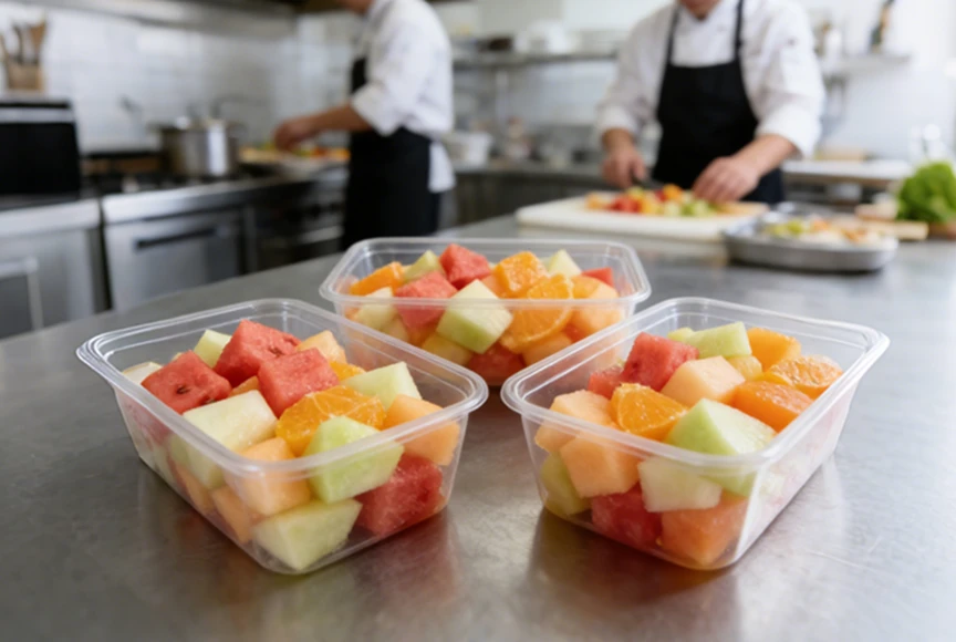 clear containers for food
