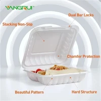 8 Inch Clamshell To Go Container 8 Inch Clamshell To Go Container